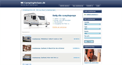 Desktop Screenshot of campingavisen.dk